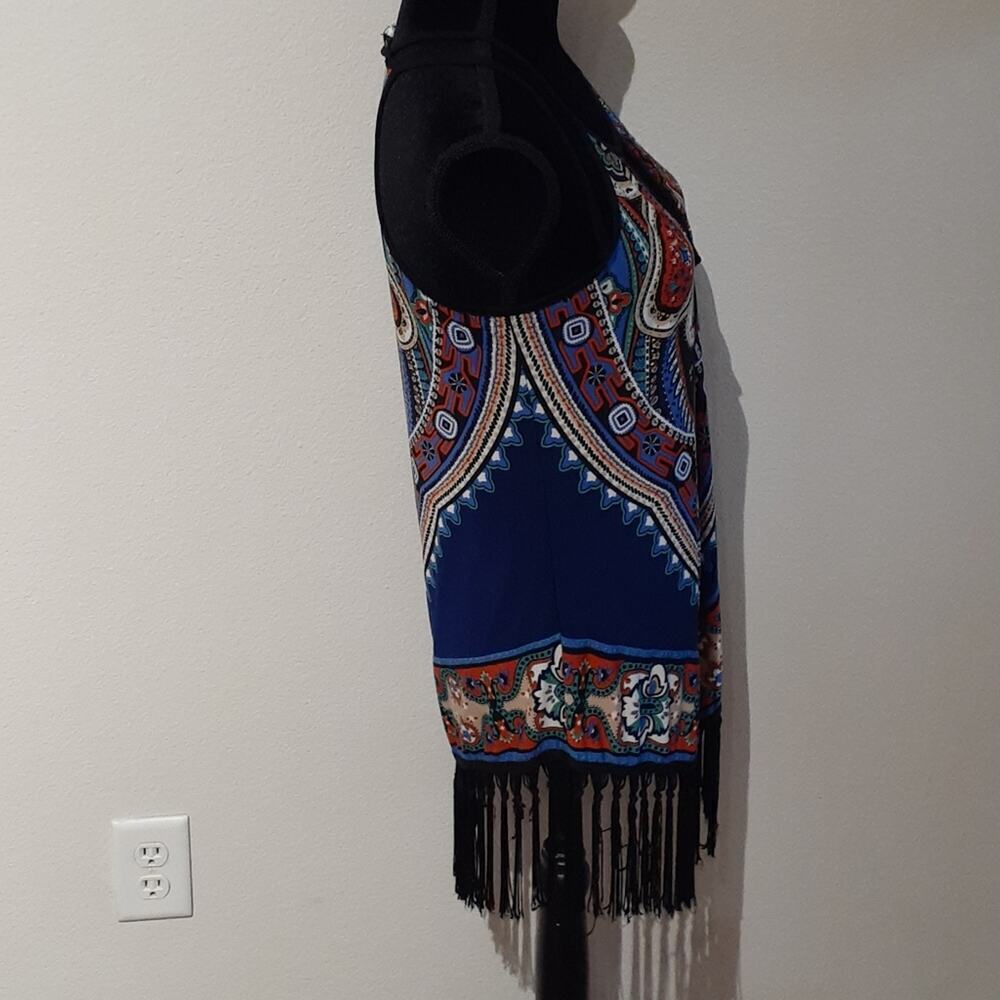 VENUS sexy stretch top w/ tassels, sz EU 40/42 - Picture 2 of 5